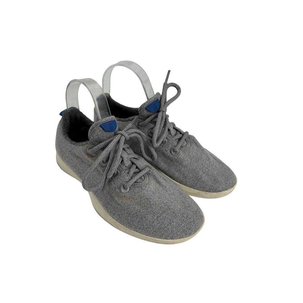 Allbirds Sneakers Womens 8 Merino Wool Runners Shoes Gray Lace Up Comfort Casual